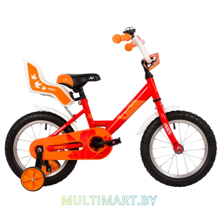 Детский велосипед Novatrack Maple 144MAPLE.RD22 (красный, 2022)